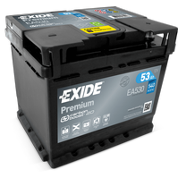 Autobatéria Exide Premium EA530 12V 53Ah 540A