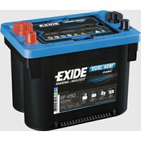 Autobatéria EXIDE DUAL AGM 12V 50Ah EP 450