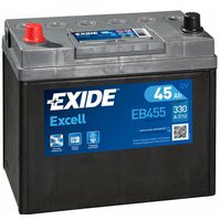 Autobatéria Exide Excell EB455 12V 45Ah 330A