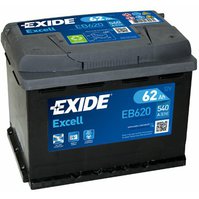Autobatéria Exide Excell EB620 12V 62Ah 540A