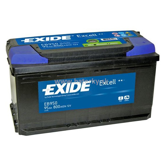 Autobatéria Exide Excell EB950 12V 95Ah 800A