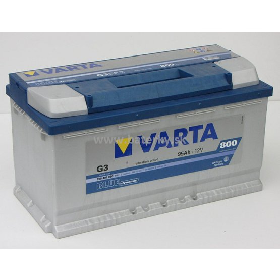 Autobatéria Varta Blue Dynamic G3 12V 95Ah 800A 595402080