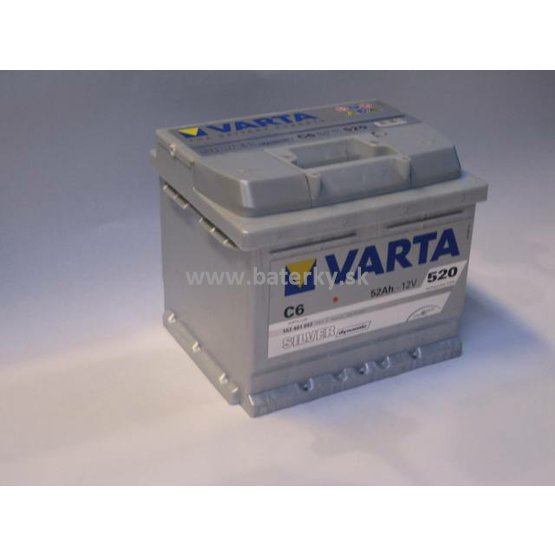 Autobatéria Varta Silver Dynamic C6 52Ah 520A 552401052