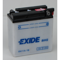 Motobatéria Exide Bike - STANDARD 6N11A-1B 6V 11Ah