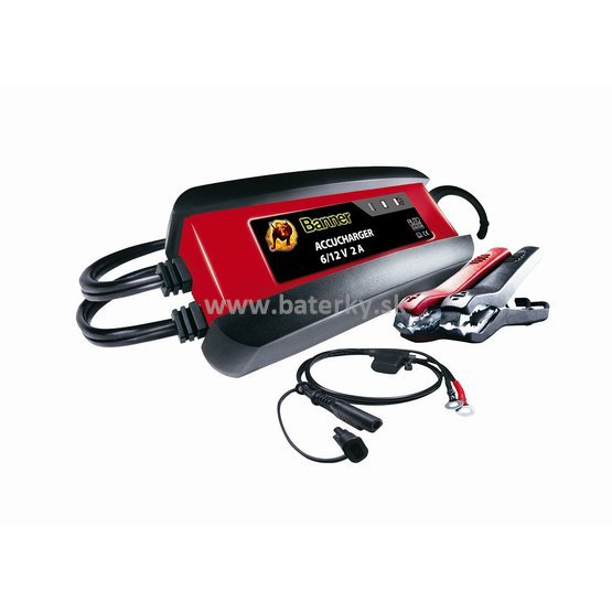 BANNER AccuCharger 6-12V, 2A