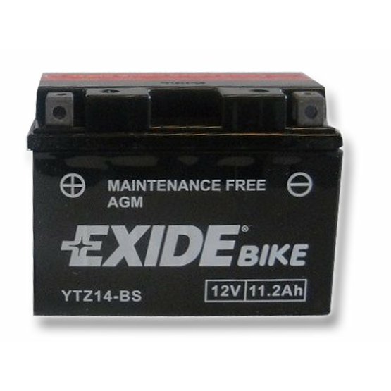 Motobatéria Exide Bike AGM YTZ14-BS 12V 11Ah